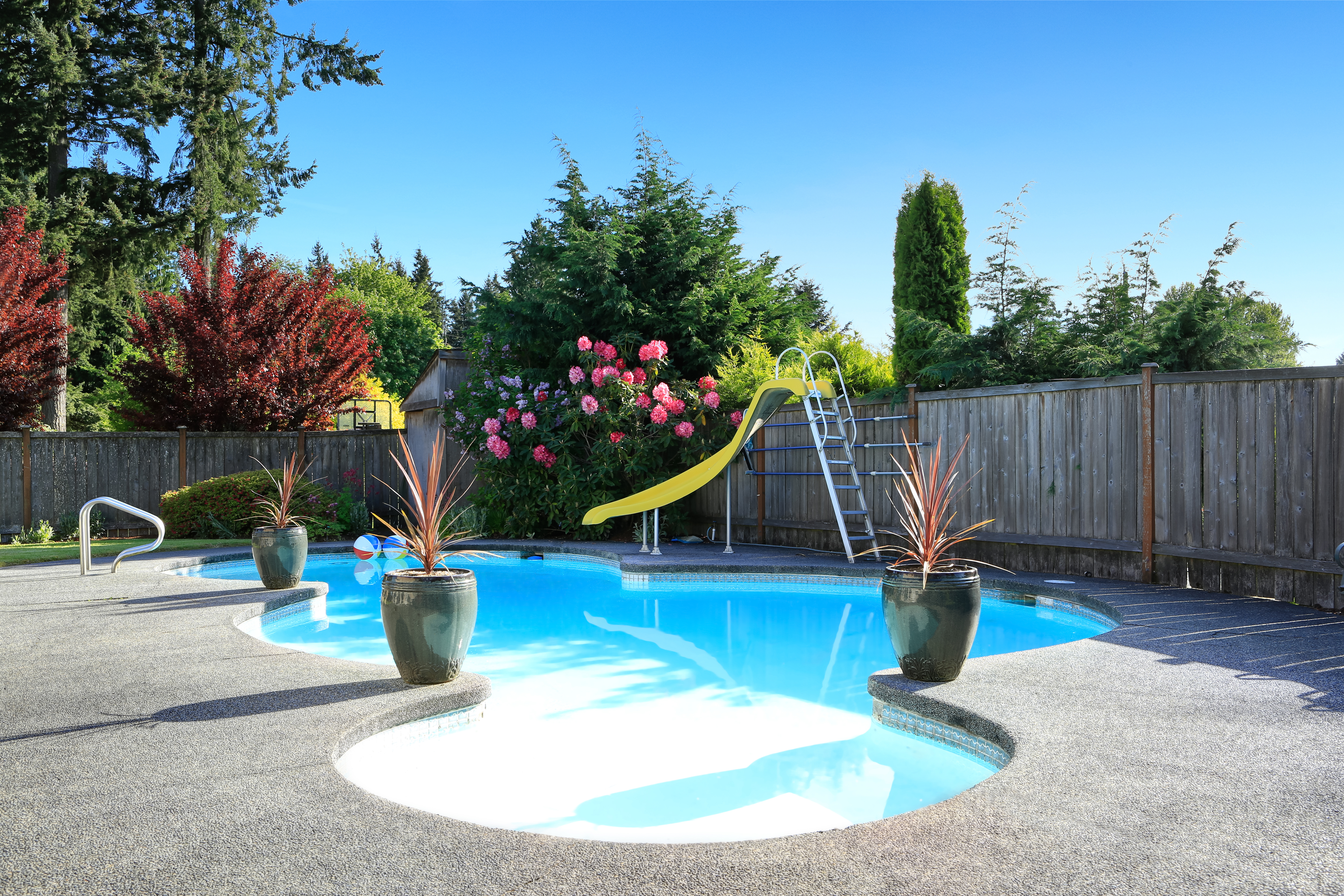 harmonie piscine jardin