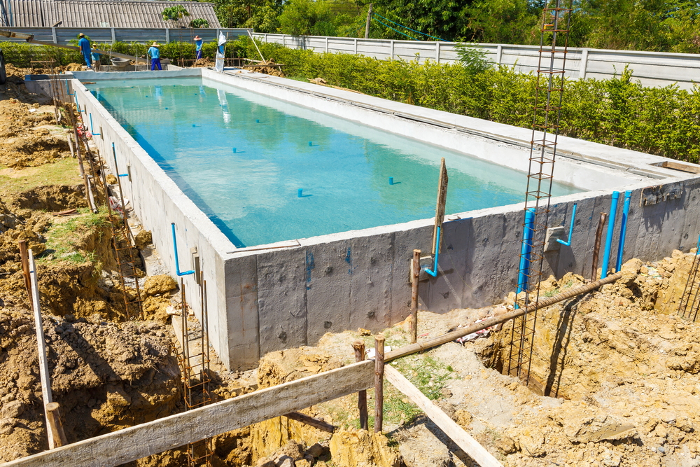 piscine béton